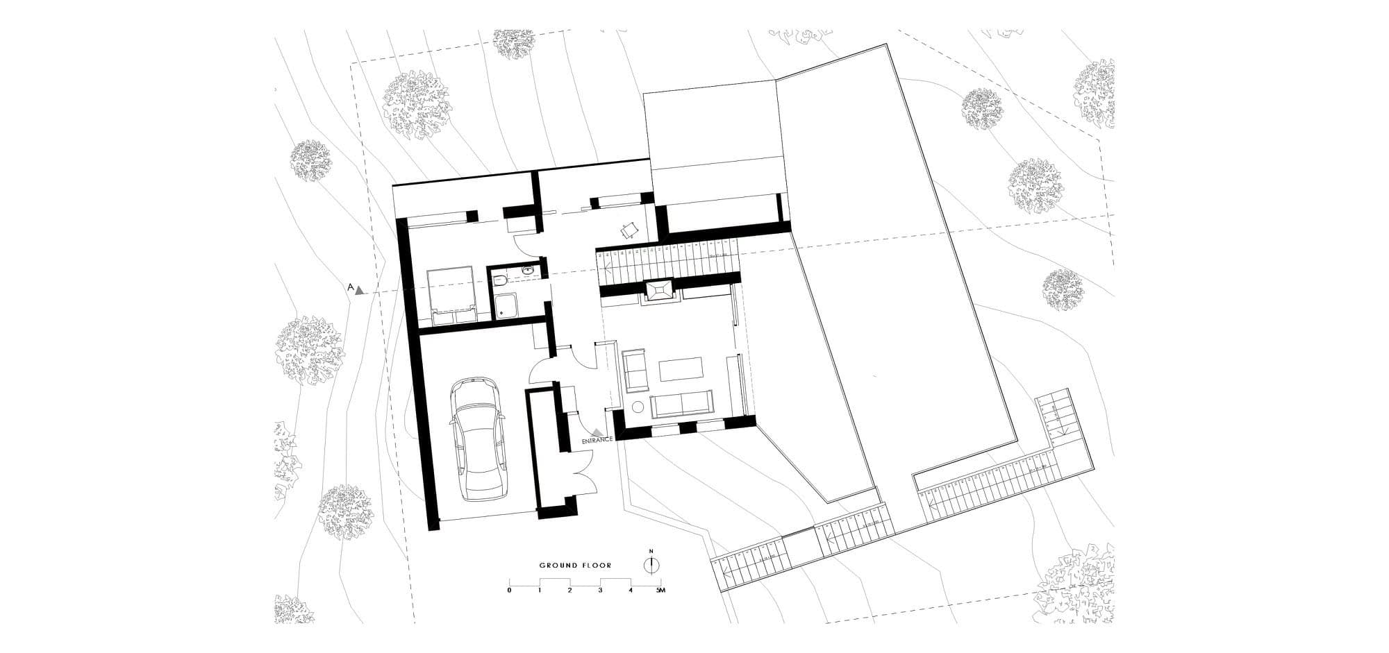 Norvila ground-floor plan