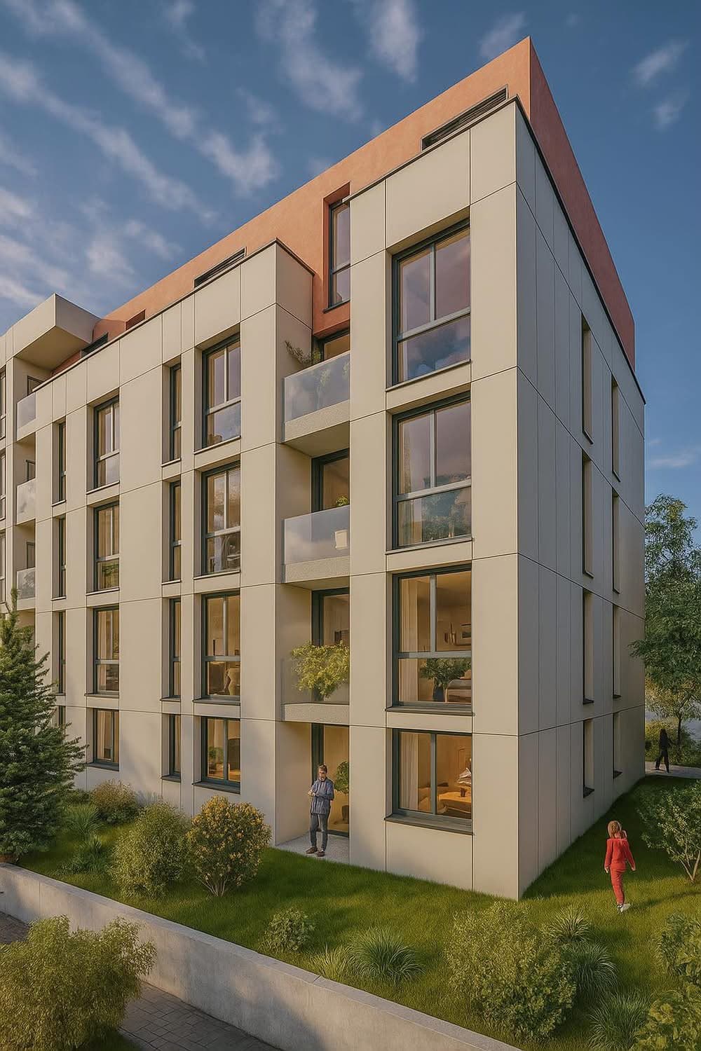 Residential building designed by ARCHI'V